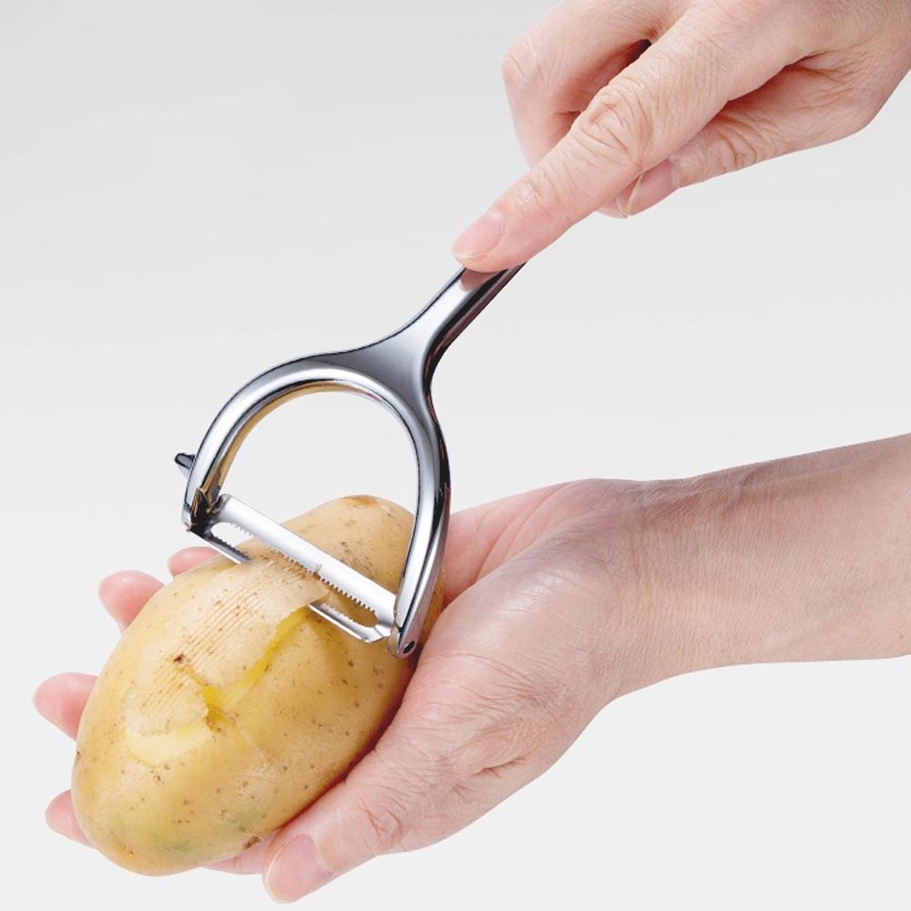 Užitečná škrabka na zeleninu/ovoce slitina zinku odolná ostré zuby kovové julienne škrabky struhadlo loupací kráječ praktický kuchyňský nástroj