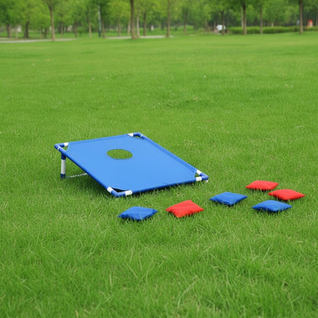 Toss Bag Game Portable Cornhole Foldable for Backyard, Parties, Kids