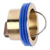 2 Pack Brass Backflow Preventer Core Anti Slip Design Drain Stopper Deodorizing Core  Utility Room
