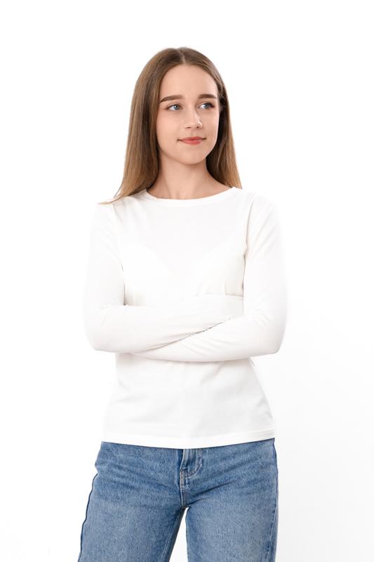 Teen Girls Solid Color Long Sleeve Top Any season 6521-036 HC
