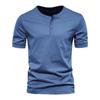 Men's Crew Neck Short Sleeve Men Casual Slim Sport Solid Color T-shirt Men