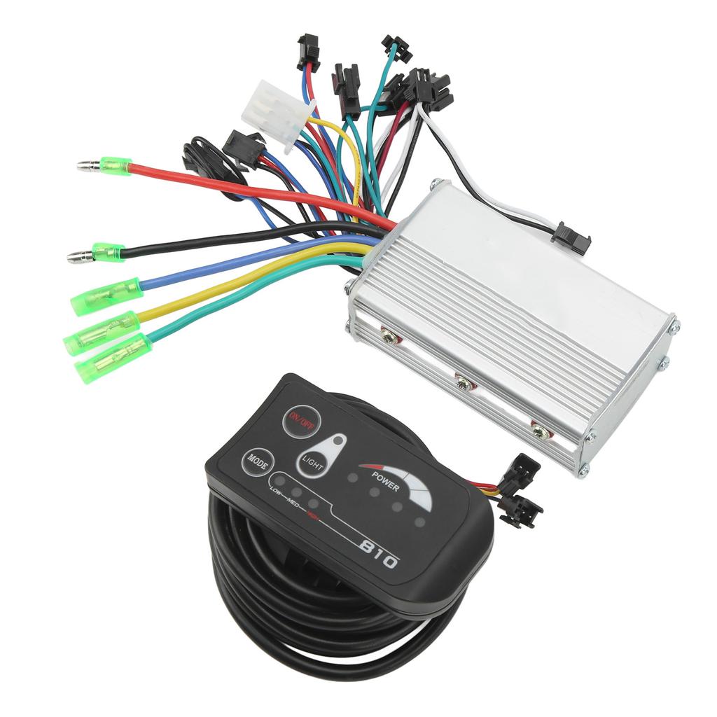 36V 250W 350W Electric Bike Brushless Motor Controller with 810LED Panel for Bike Retrofit