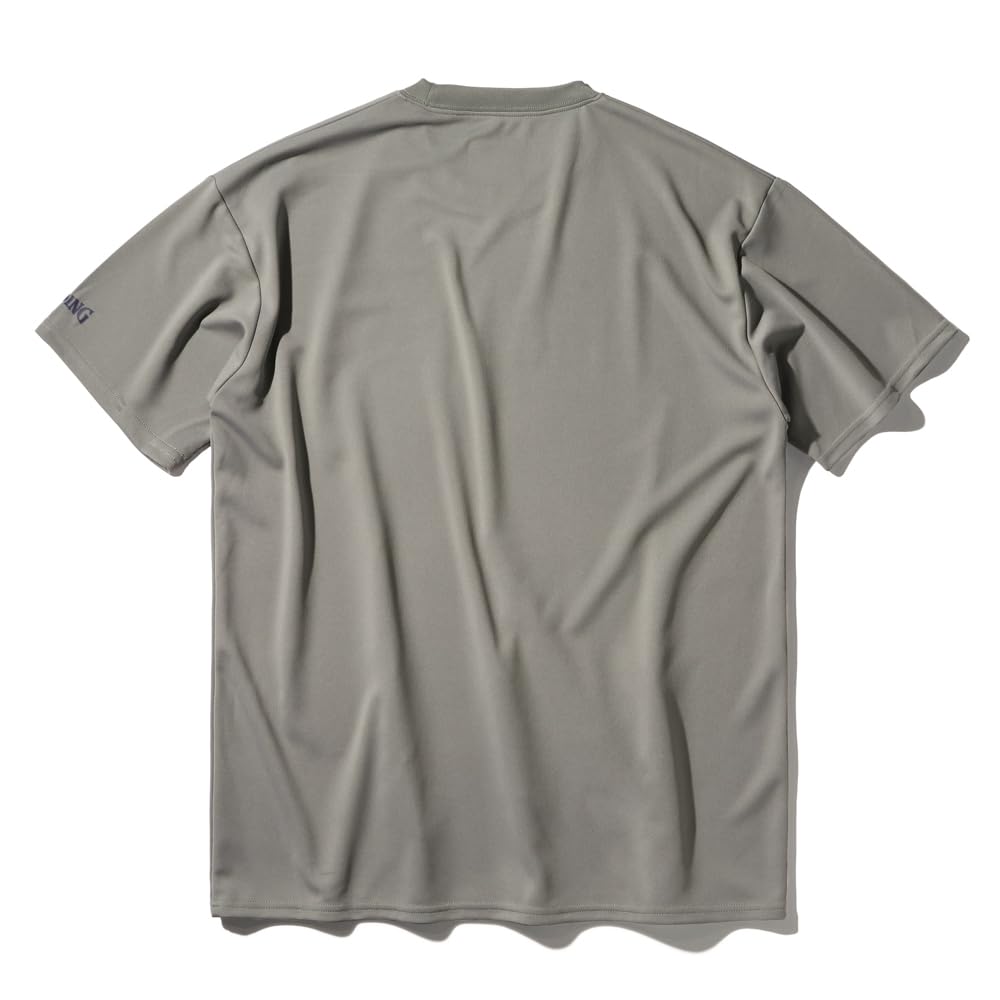 Spalding Michigan Go Blue Basketball Stone T-Shirt, Size M, SMT25024M