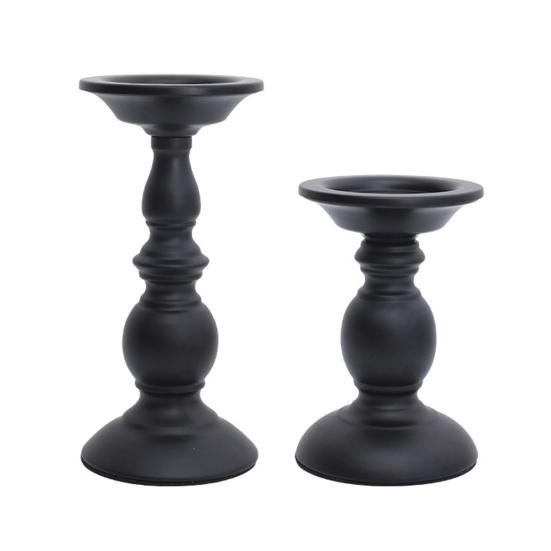 Beautiful Festive Touch Metal Retro Style Candle Holder Delicate Candle Container
