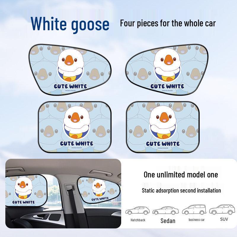 2025 Car Sunshade: Heat Insulation & Sun Blocker Side Window Curtain