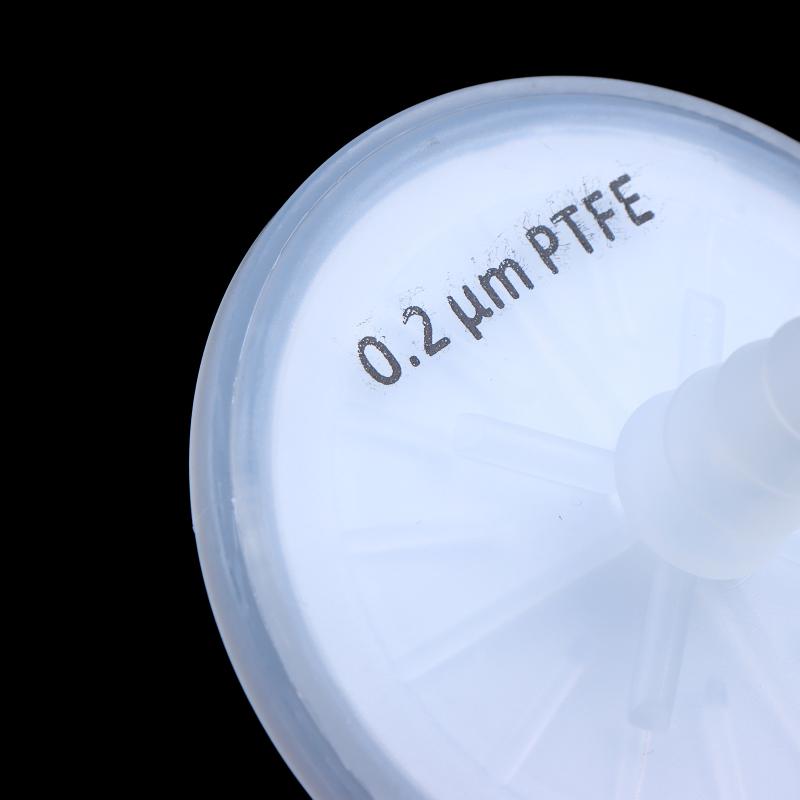 1Pc Lab Biological Culture 50Mm 0.22Um Disposable Air Filter Aseptic Air Respiratory Filter With Hydrophobic Membrane