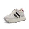 8628 Small Sports Shoes Women's 2025 Autumn New Thick-soled Non-slip Inner Height-increasing Forrest Gump Shoes Outdoor White Shoes