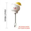HPH LED USB Night Light Cartoon Cute  Night Lamp Babies Bedroom Decorative Feeding Light Bedside Tabe Lamp Xmas Gifts For Kids
