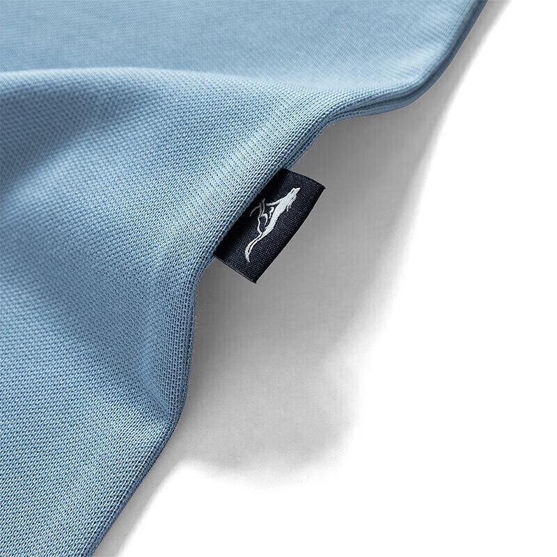 Septwolves Men's Antibacterial Silk Blend Polo Shirt