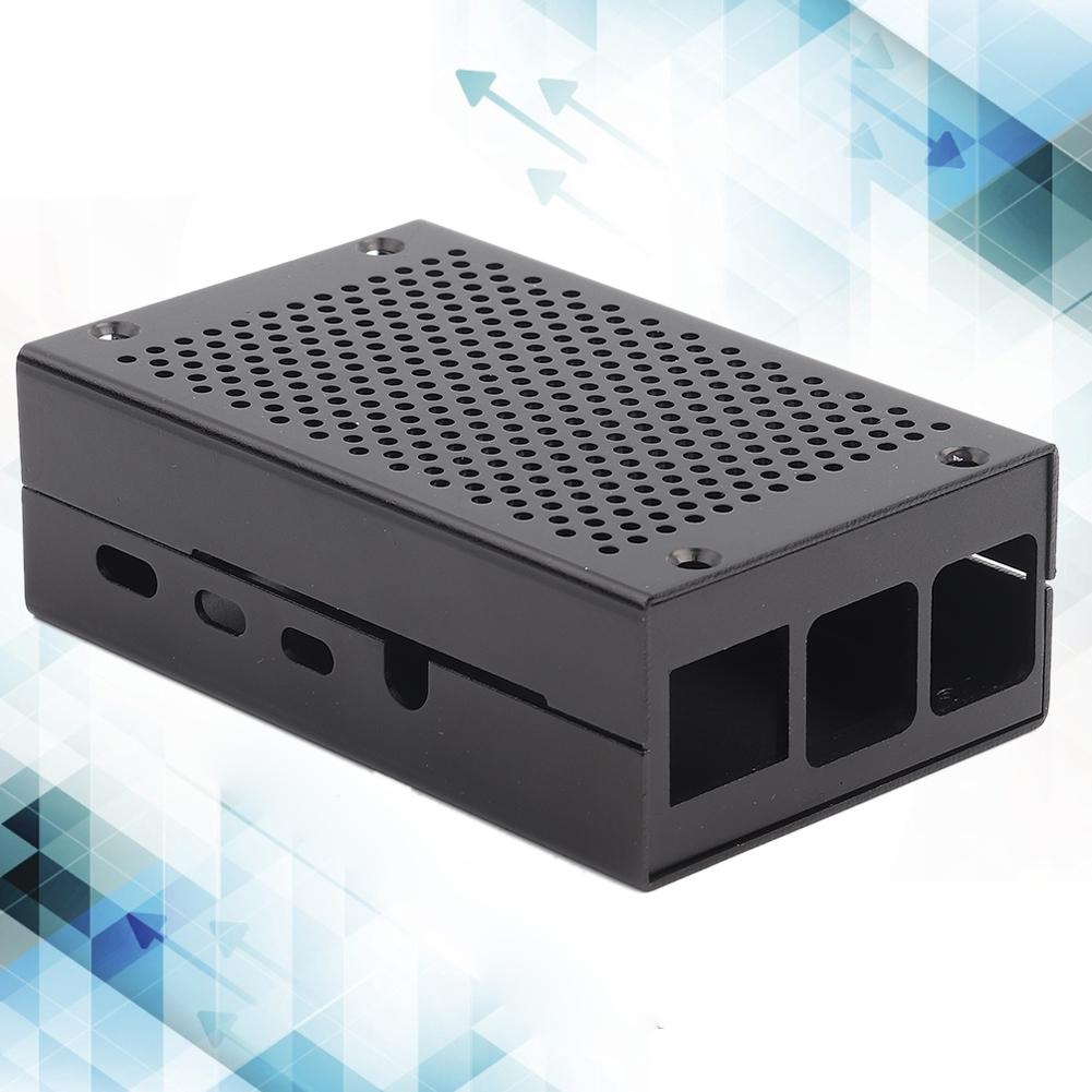 Aluminum Alloy Case Motherboard Protection Electronic Components Lightweight for Raspberry Pi4