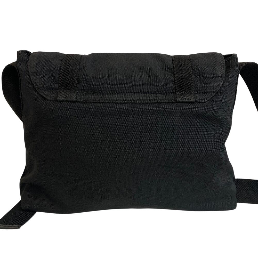 GUCCI 122373 Nylon Shoulder Bag black Nylon unisex Used