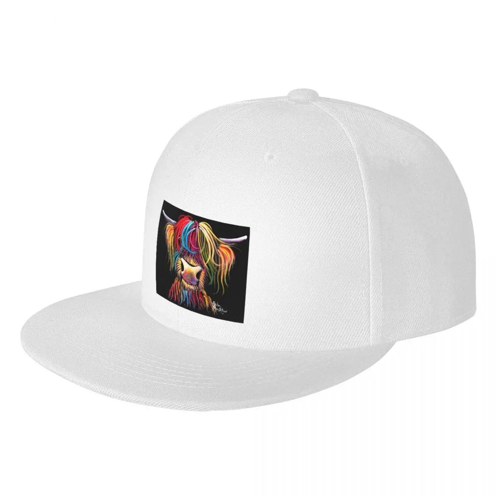 Scottish Highland Cows Cap Fashion Casual Baseball Caps Adjustable Hat Hip Hop Summer Unisex Baseball Hats