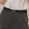 Womens Versatile Black Waist Belt For Summer Fashion Easy To Pair With Jeans