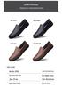 Breathable Slip-On Soft-Soled Casual Leather Shoes for Elderly Men 