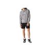Jordan Solid Logo Print Hoodie Long Sleeve Sport Sweatshirt Men Tops Gray DQ7338-091