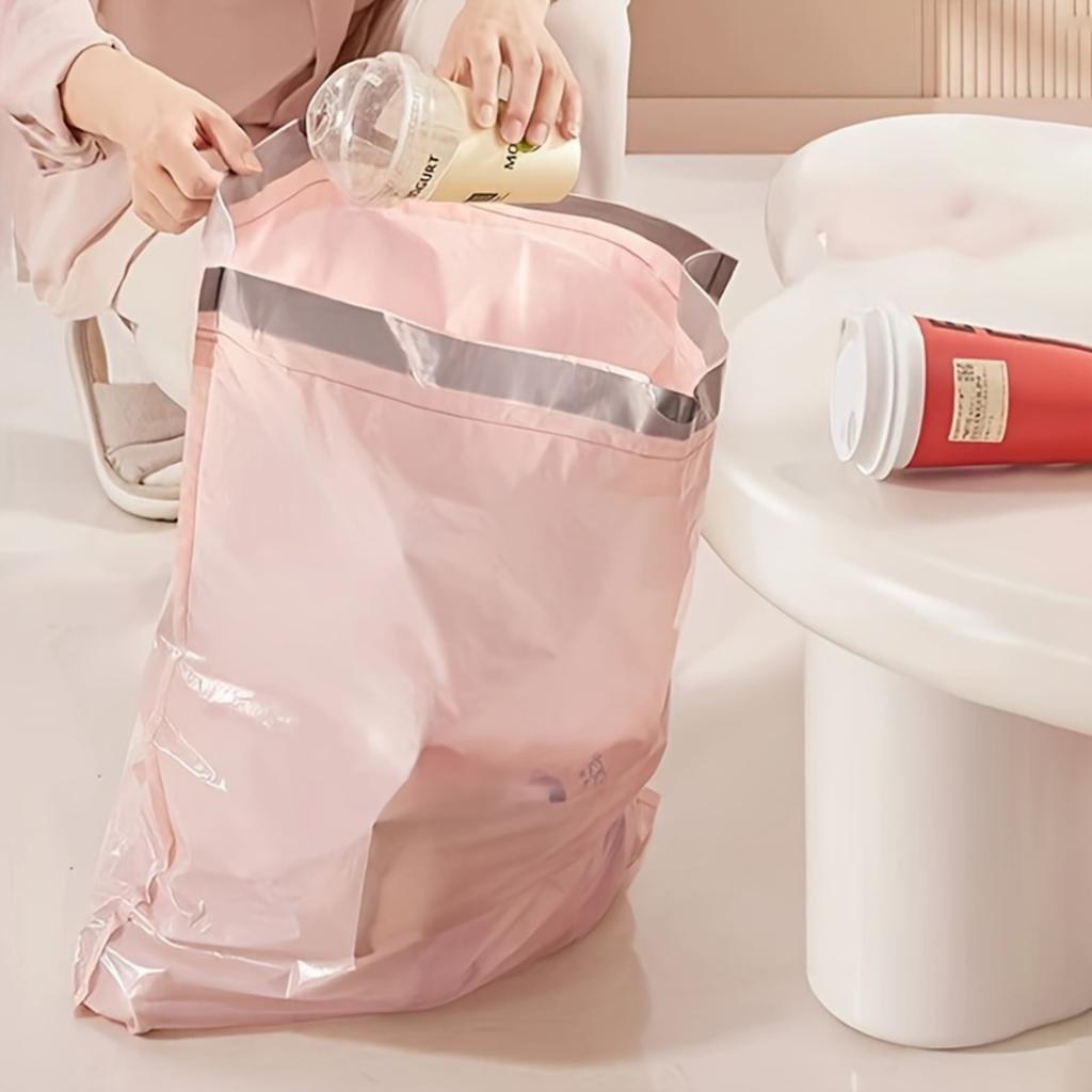 50/25/20/10/1 PCS Thick and Durable Drawstring Garbage Bag - Large Portable Kitchen Garbage Bag, Home Use, Thick Handheld Large Drawstring