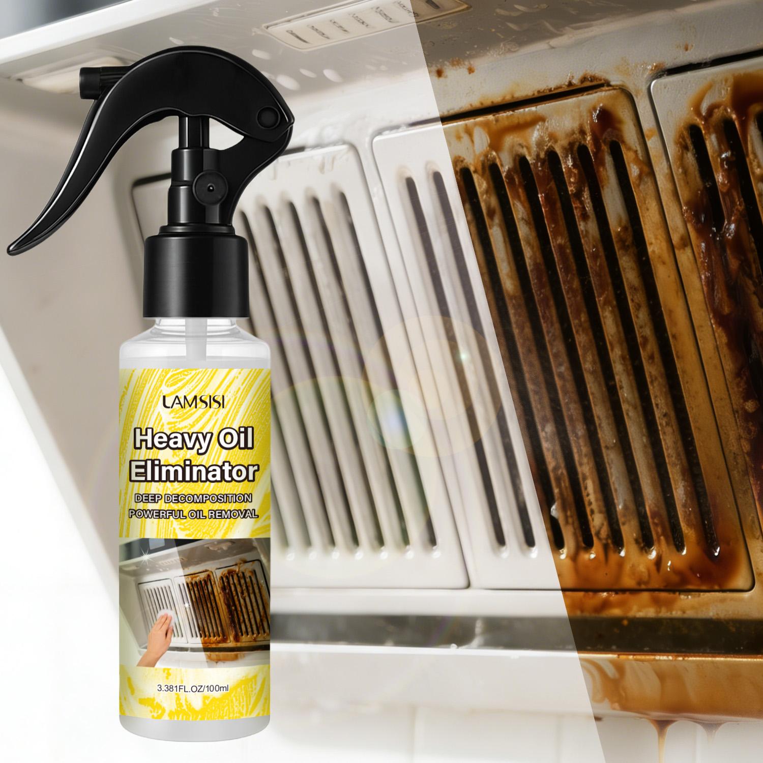 

Heavy Oil Eliminator-Repid Remove Oil-Powerful Degreasing-Does Not Hurt The Utensils-Fresh Scent Without Being Pungent-100ml