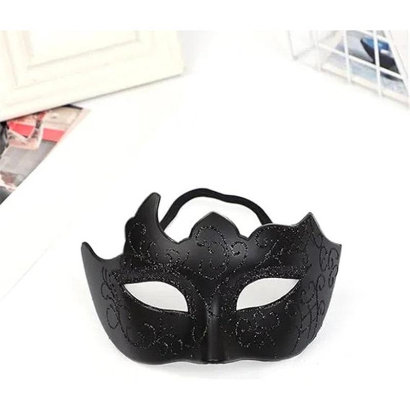 Black Venetian Mask Masquerade Mask Venetian Mask