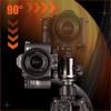 Lightweight Aluminum Alloy Camera Tripod for Mobile Phone & DSLR - Portable Travel Bracket with Tripod Head Q518