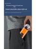 Compact Digital Nose Hair Trimmer with Washable Cutter Head and Display.