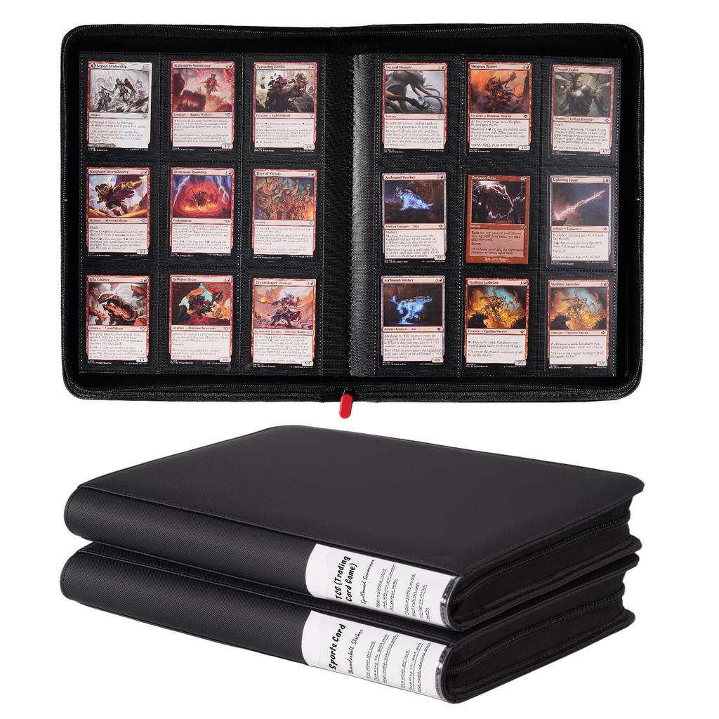 ProCase Card File with Transparent Top Extra Large Size Window, Loader,