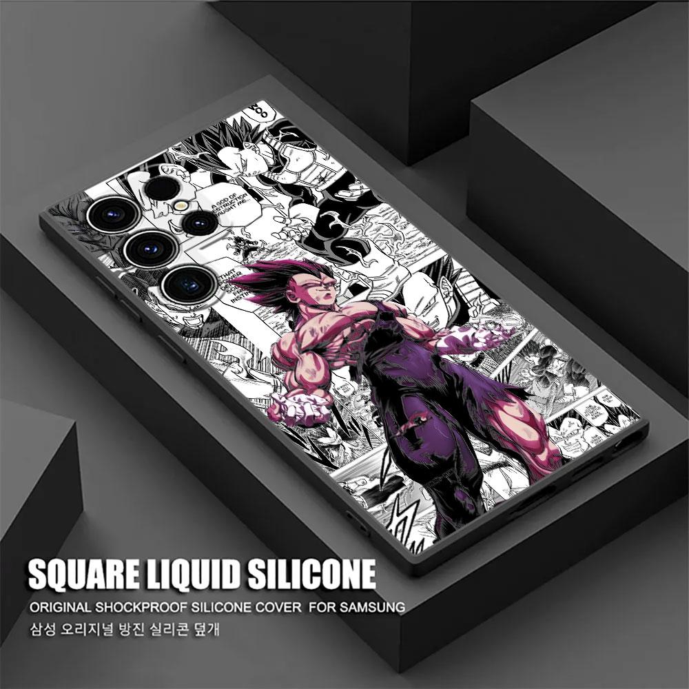 Dragons-Ball Super Z Manga Phone Case For Samsung Galaxy S25 S24 S23 S20 S21 FE S26 S22 Ultra S26 Plus S25FE Soft Silicone Cover