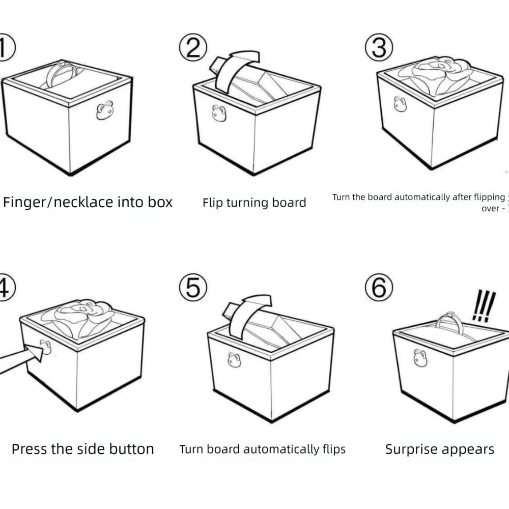 Ring Display Mini Cake Gift Boxes Storage Box Birthday Gift Packaging Box  for Lover