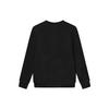 FILA Logo Printed Knit Crewneck Sweatshirt Men sweatshirt Black F11M319214F-BK