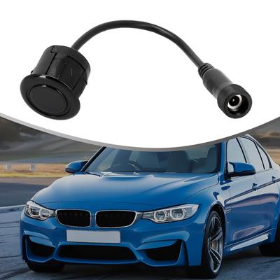 1 pezzo 18,5 mm 0,2 m Cavo Nero Sensore di parcheggio in retromarcia per auto Impermeabile Suono Indicatore di suono di backup Sistema di sonda