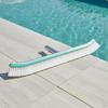 Contoured Pool Brush Dense Bristles Aluminum Pole Connector