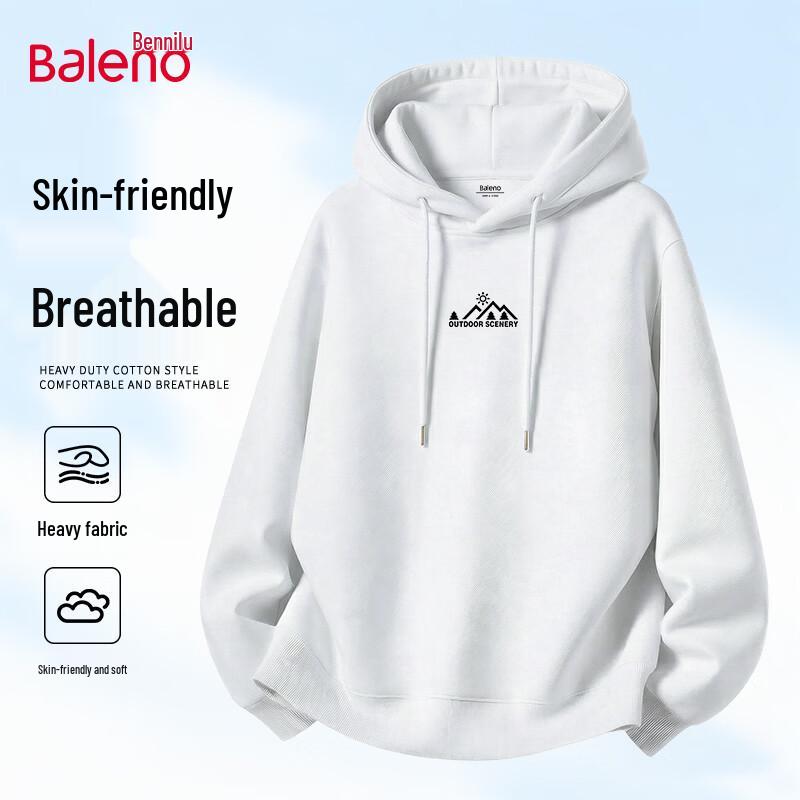 Baleno Men's Casual Hooded Sweatshirt
