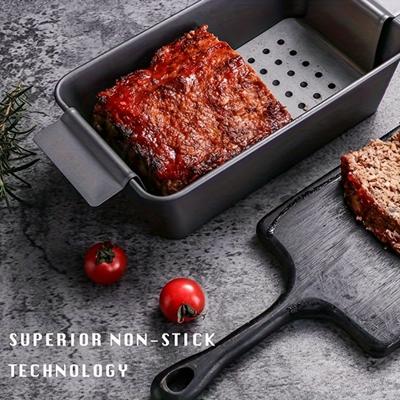 2PC Forma de Pão Antiaderente Pendurado na Orelha Forma de Carne para Assar Forno Ferramentas de Assar Domésticas