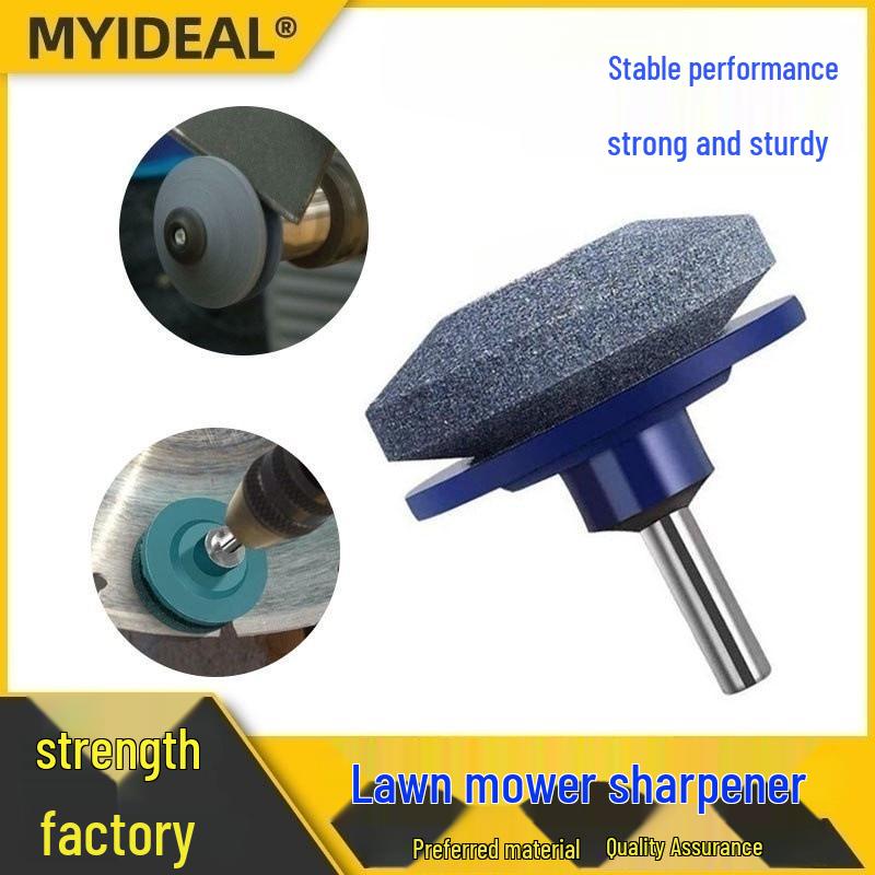 Multi-Function Lawn Mower Sharpening Stone & Angle Grinder Accessories