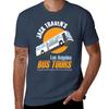 Angeles Tours Los Bus Travens Jack TShirt Retro Style Print Casual Top