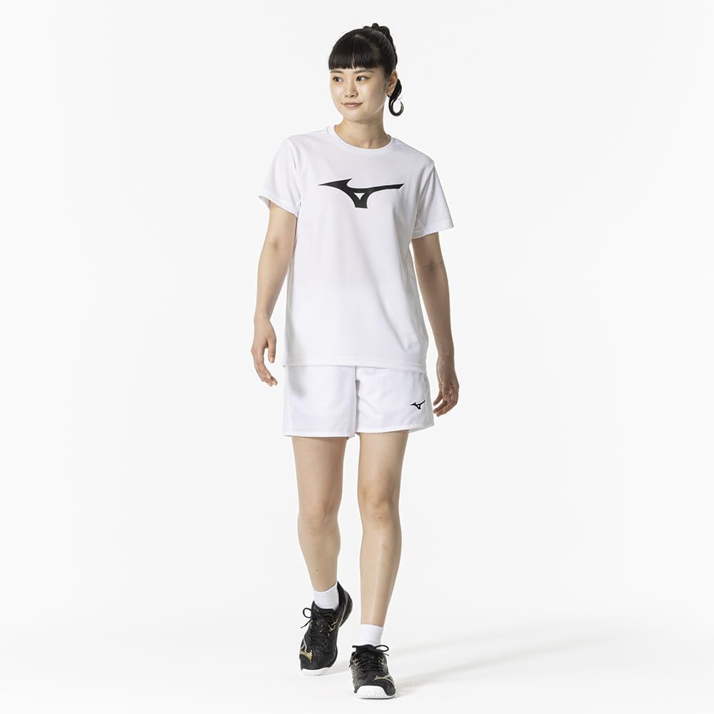Tennis Badminton Game Half Officially Recognized by the Japan Badminton M [Mizuno] Pants, Pants, Association, 62JBB220, Women's, White,