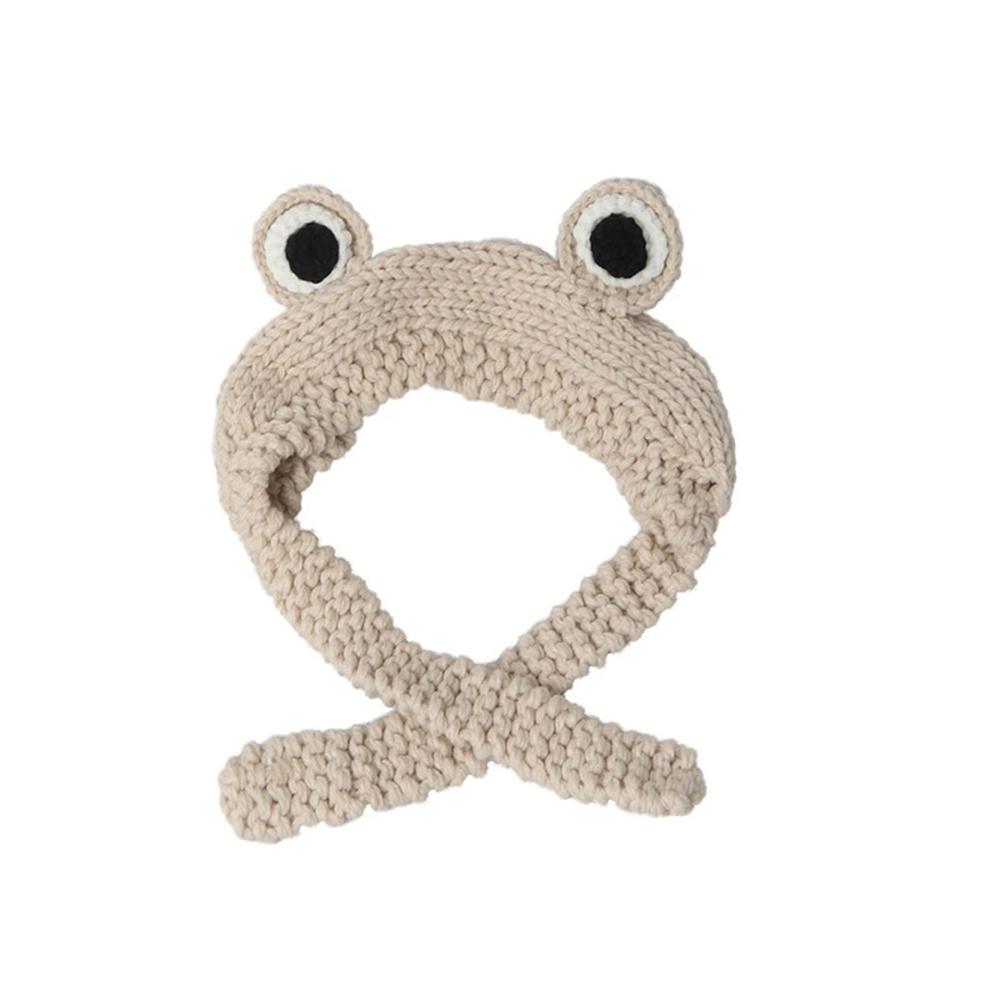 Fashion Frog Beanies Knitted Winter Hat Hip Hop Skullies Cap Warm Bonnet Costume Accessory Gift