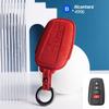 Alcantara For Toyota Rav 4 Xa50 Camry Corolla Suede Car Key Case Shell Remote Cover Keychain Protector Auto Accessories