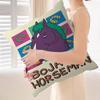 B-Bojack Print Anime Pillow Anime Pillow Sofa Bed Head Pillow Cover Cushion Cover 45x45 Cm Fashion