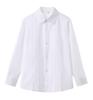 Girls' Long-Sleeve White Lace Shirt for Kids, 2023 - Pure Cotton School Uniform Blouse