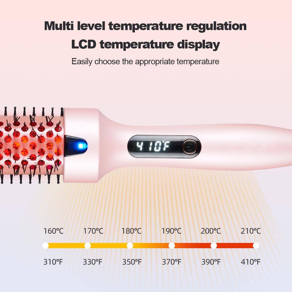 Patented Infrared Curling & Straightening Comb for Short Hair - Electric Curler Bestseller