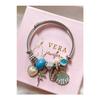 Vera Jewelery Steel With Seashell Charm