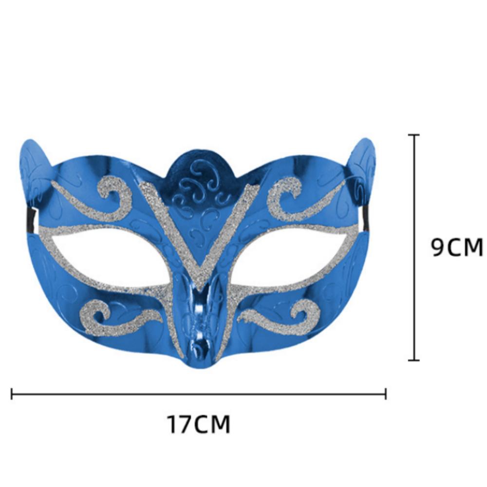Venezianische Halbmaske Elegante Partymaske Maskenballmaske Hochwertig Für Halloween Maskenball Kostümpartys