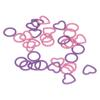 32Pcs Pink Purple Household Round Heart Type Knitting Stitch Markers Set Robust Crochet Stitch