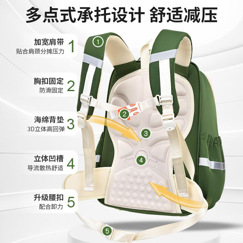 New Primary School Bags, Men's and Women's Large-capacity Children's Bags, Light Casual Backpacks