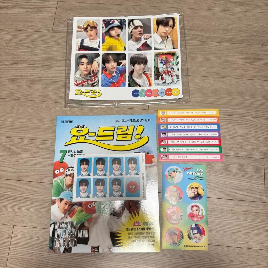 NCT Dream Candy Yodorim Magazine Haechan Unused Full Set Used