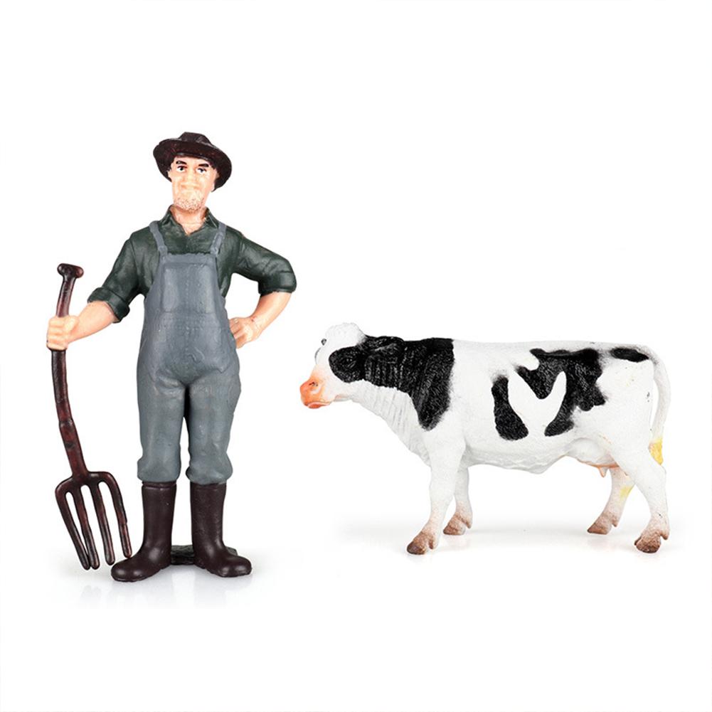 Remote Control Tractor For Kids 1:24 Scale RC Farmer Engineering Vehicle 2.4G 6CH Tractor Toy Birthday Gifts For Boys Girls