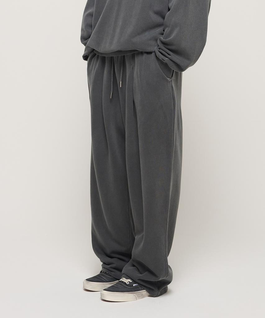 CARGOBROS In Pig Training Wide Straight Pants (Charcoal)