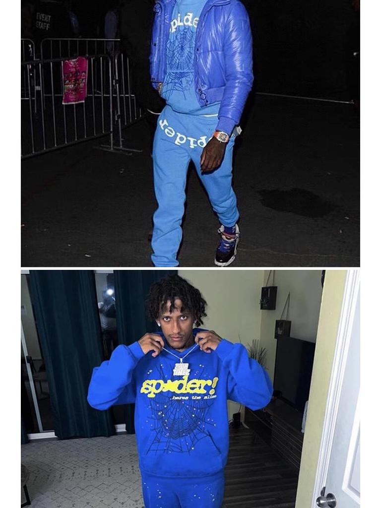 Sp5der Hoodie: Young Thug Spinnennetz-Stil Hip-Hop Sweatshirt-Set