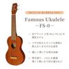 Soprano Ukulele with Soft Case In Mahogany Famous FS-0 (Usulele) (Made Japan, Wood)