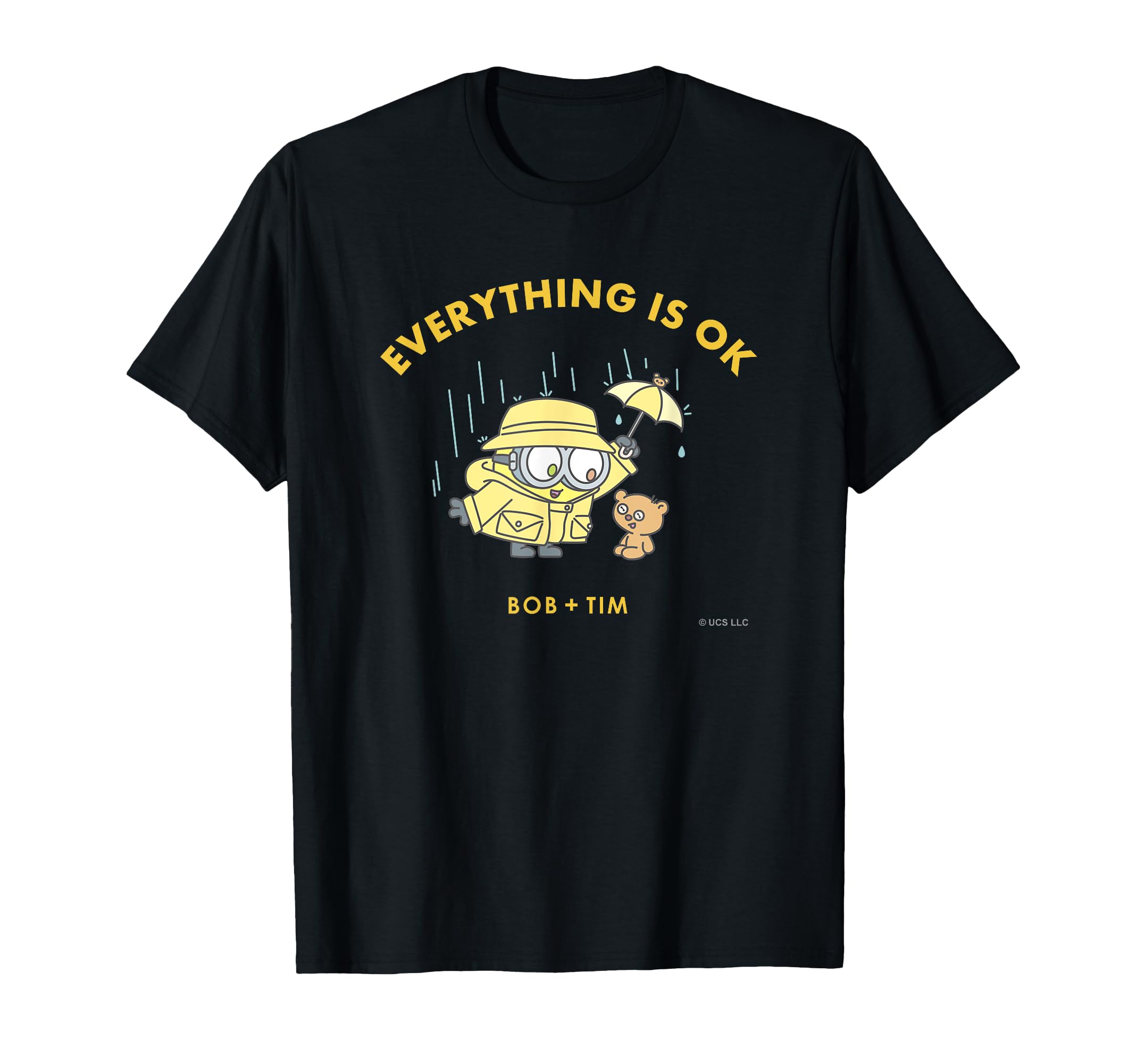 

Футболка Миньон ВСЕ В ПОРЯДКЕ чёрный